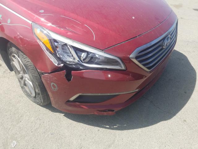 Photo 8 VIN: 5NPE24AF9FH259186 - HYUNDAI SONATA SE 