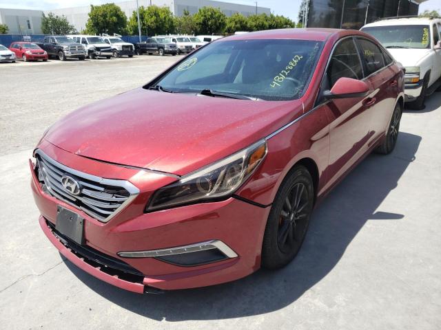 Photo 1 VIN: 5NPE24AF9FH259561 - HYUNDAI SONATA SE 