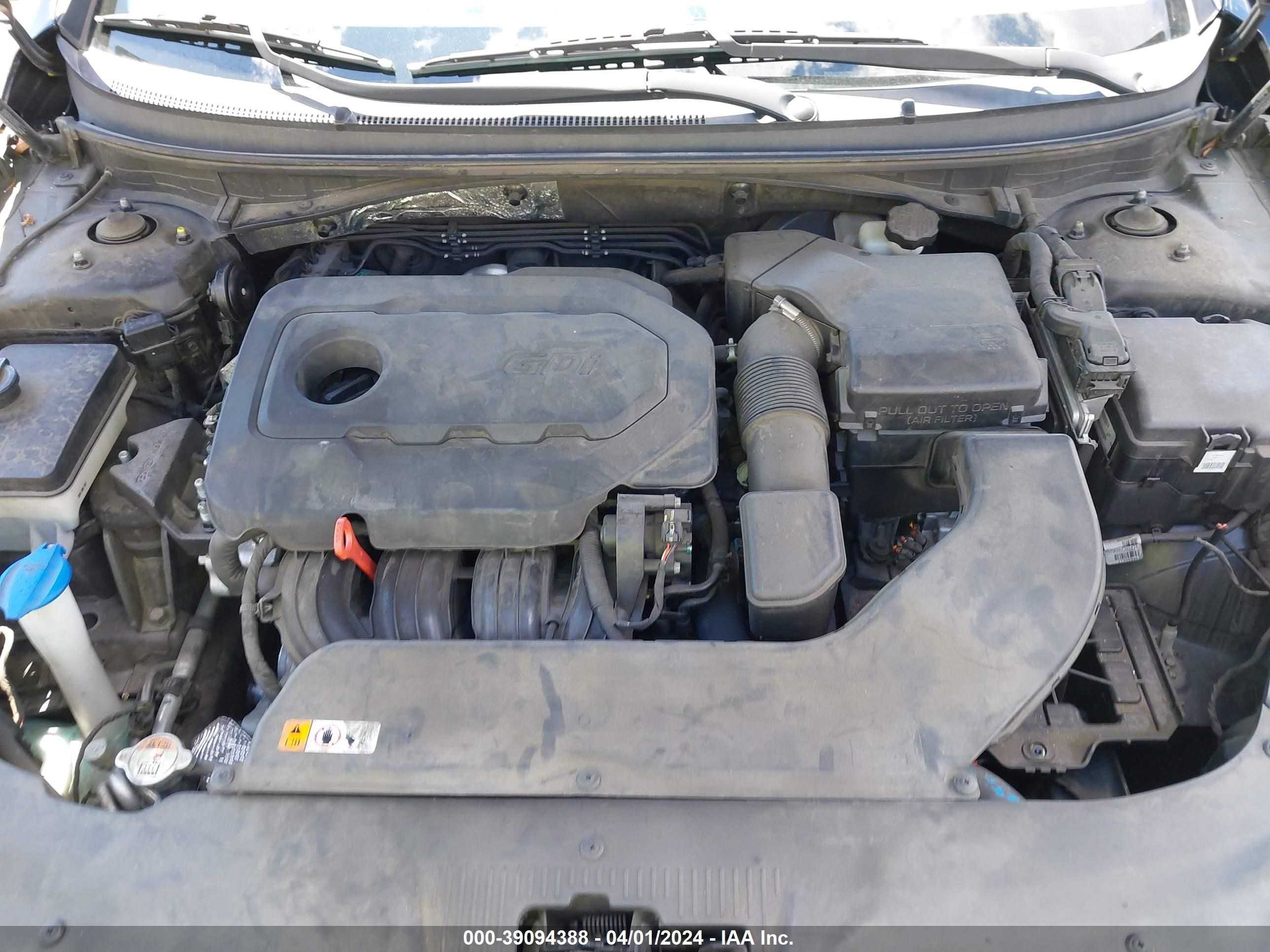 Photo 9 VIN: 5NPE24AF9FH259592 - HYUNDAI SONATA 