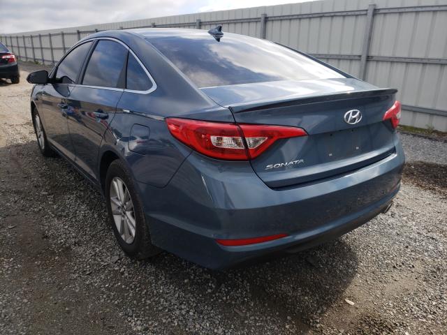 Photo 2 VIN: 5NPE24AF9GH263353 - HYUNDAI SONATA SE 