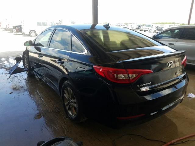 Photo 2 VIN: 5NPE24AF9GH276250 - HYUNDAI SONATA SE 