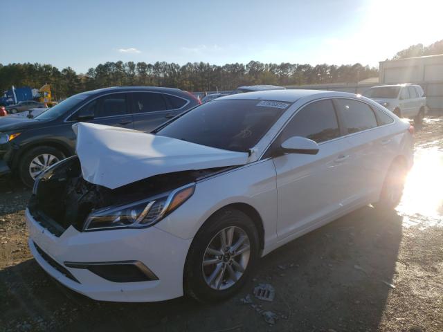 Photo 1 VIN: 5NPE24AF9GH281237 - HYUNDAI SONATA SE 