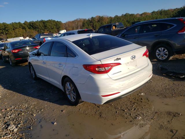 Photo 2 VIN: 5NPE24AF9GH281237 - HYUNDAI SONATA SE 