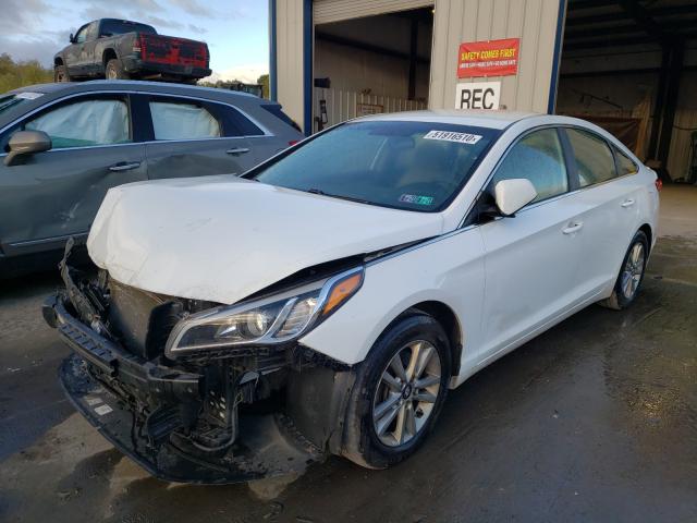 Photo 1 VIN: 5NPE24AF9GH282615 - HYUNDAI SONATA SE 