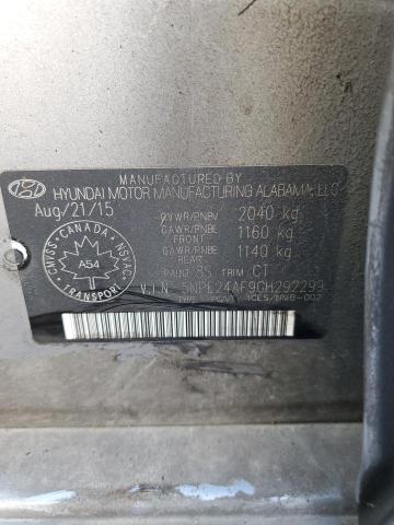 Photo 9 VIN: 5NPE24AF9GH292299 - HYUNDAI SONATA SE 