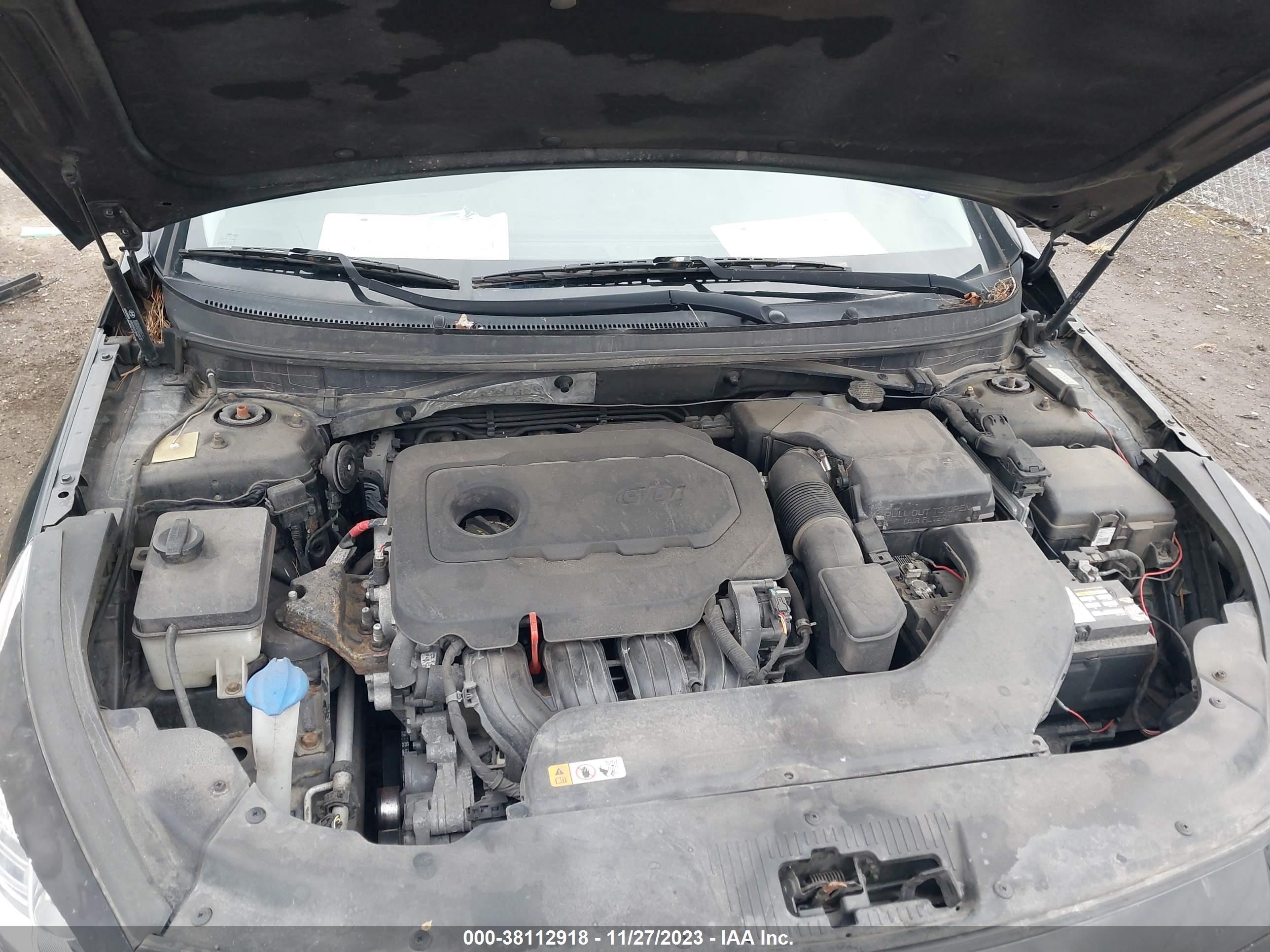 Photo 10 VIN: 5NPE24AF9GH293517 - HYUNDAI SONATA 