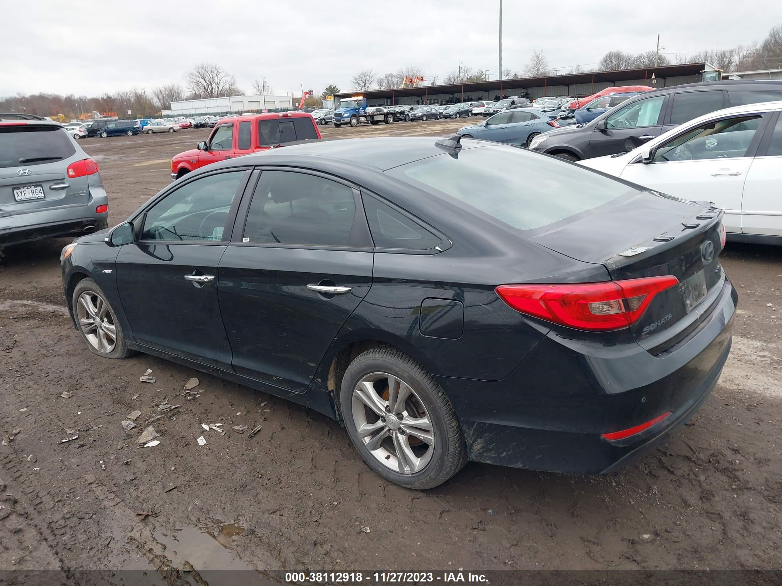 Photo 3 VIN: 5NPE24AF9GH293517 - HYUNDAI SONATA 