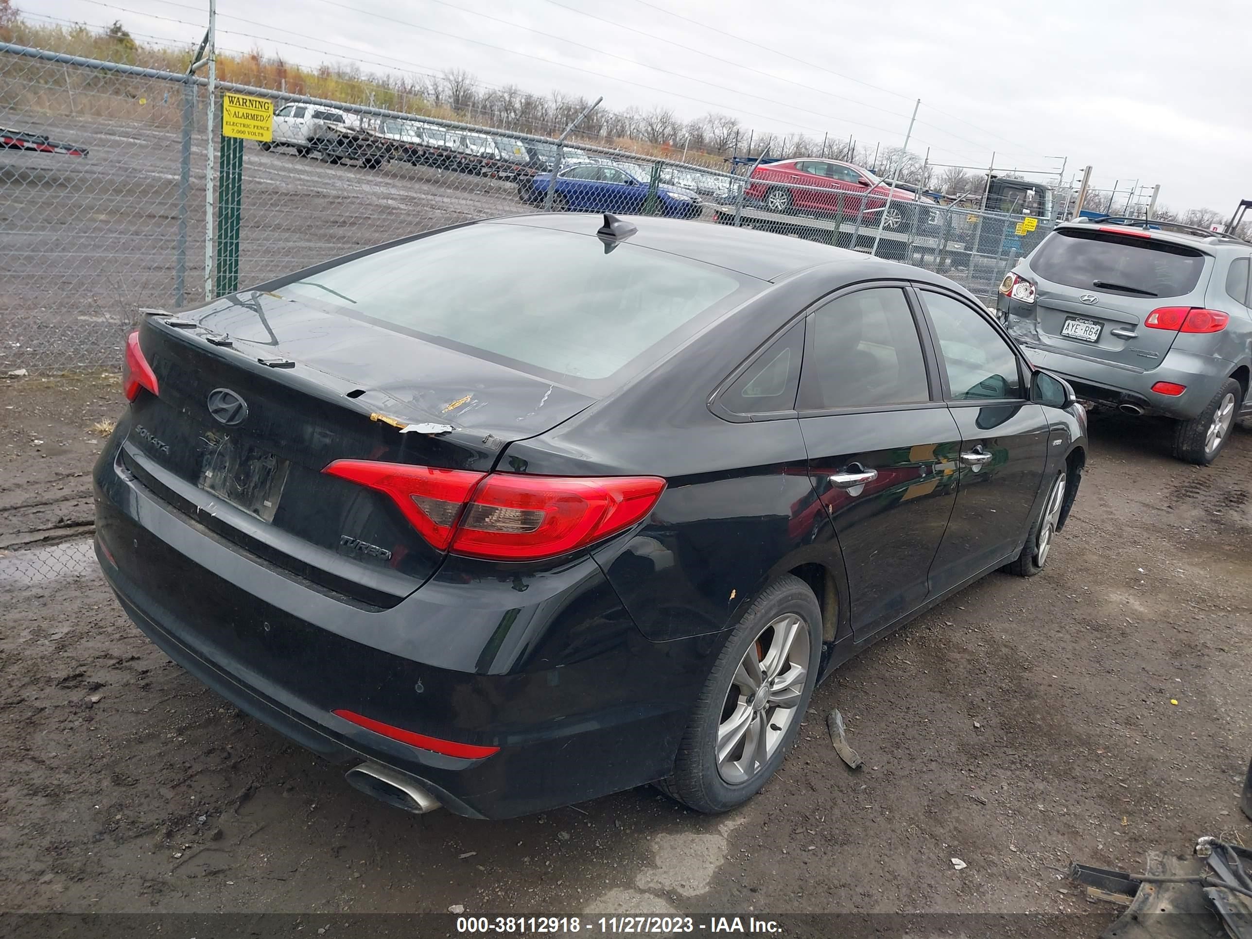 Photo 4 VIN: 5NPE24AF9GH293517 - HYUNDAI SONATA 