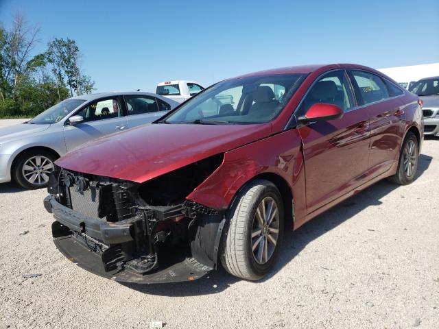 Photo 1 VIN: 5NPE24AF9GH293596 - HYUNDAI SONATA SE 