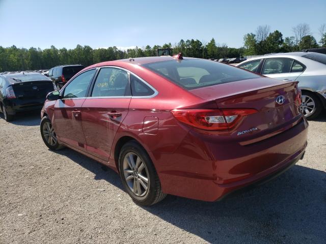 Photo 2 VIN: 5NPE24AF9GH293596 - HYUNDAI SONATA SE 