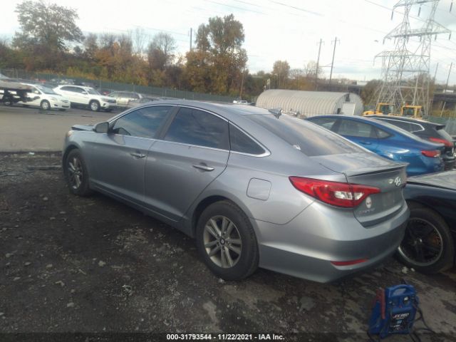 Photo 2 VIN: 5NPE24AF9GH303155 - HYUNDAI SONATA 