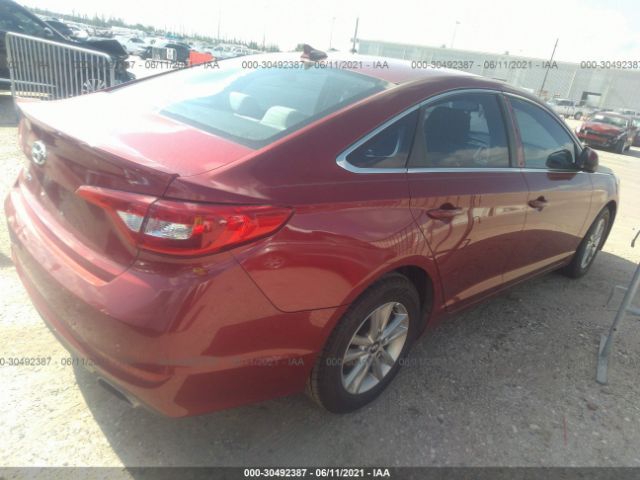 Photo 3 VIN: 5NPE24AF9GH305617 - HYUNDAI SONATA 