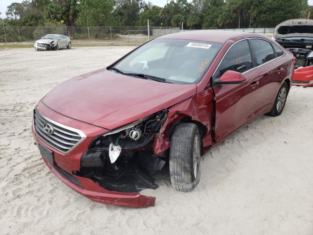 Photo 1 VIN: 5NPE24AF9GH315290 - HYUNDAI SONATA SE 