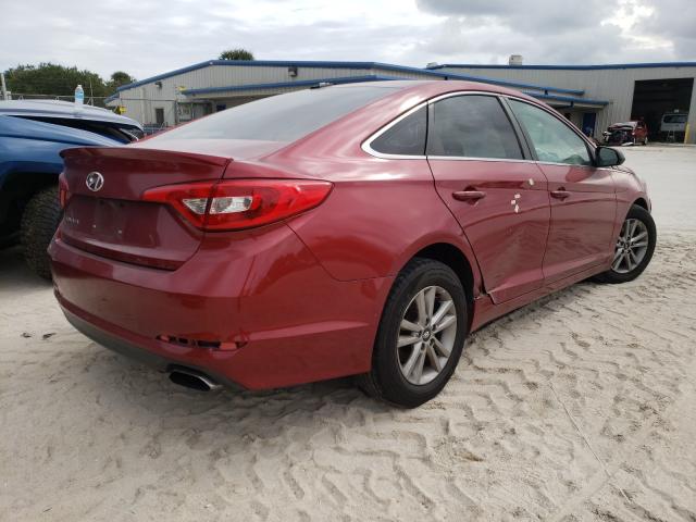 Photo 3 VIN: 5NPE24AF9GH315290 - HYUNDAI SONATA SE 