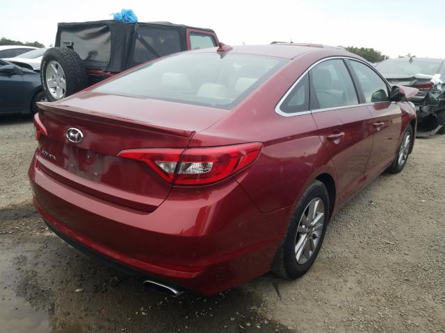 Photo 3 VIN: 5NPE24AF9GH324877 - HYUNDAI SONATA SE 