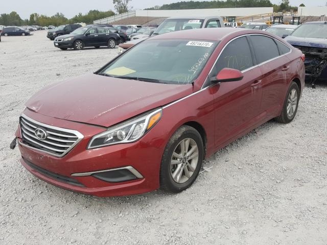 Photo 1 VIN: 5NPE24AF9GH327360 - HYUNDAI SONATA SE 