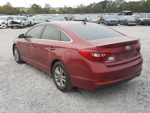 Photo 2 VIN: 5NPE24AF9GH327360 - HYUNDAI SONATA SE 