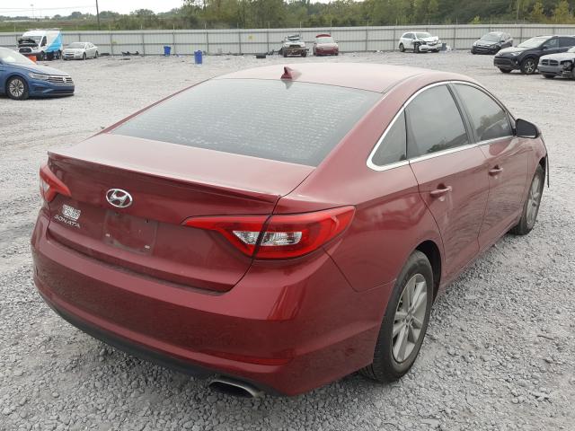 Photo 3 VIN: 5NPE24AF9GH327360 - HYUNDAI SONATA SE 