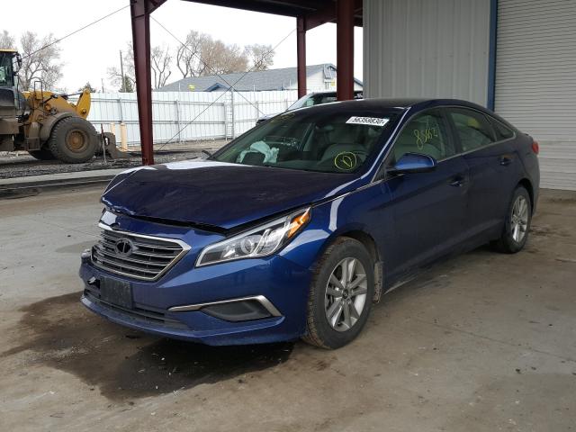 Photo 1 VIN: 5NPE24AF9GH327925 - HYUNDAI SONATA SE 