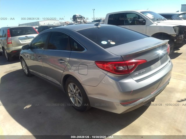 Photo 2 VIN: 5NPE24AF9GH335510 - HYUNDAI SONATA 