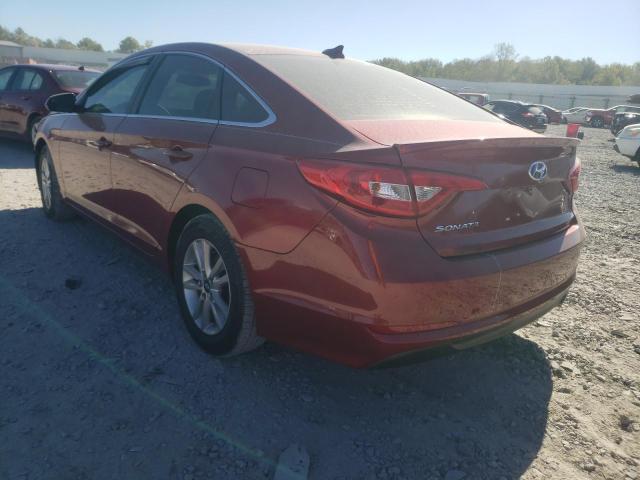 Photo 2 VIN: 5NPE24AF9GH336771 - HYUNDAI SONATA SE 