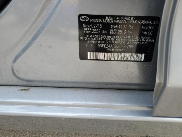 Photo 11 VIN: 5NPE24AF9GH336799 - HYUNDAI SONATA 