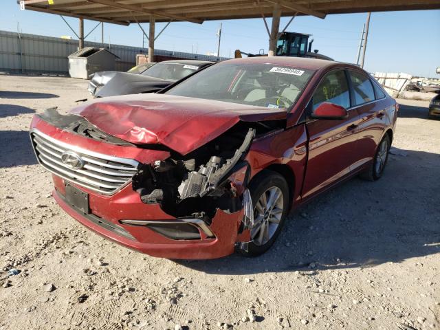 Photo 1 VIN: 5NPE24AF9GH337080 - HYUNDAI SONATA SE 