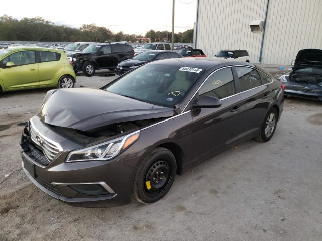 Photo 1 VIN: 5NPE24AF9GH352520 - HYUNDAI SONATA SE 