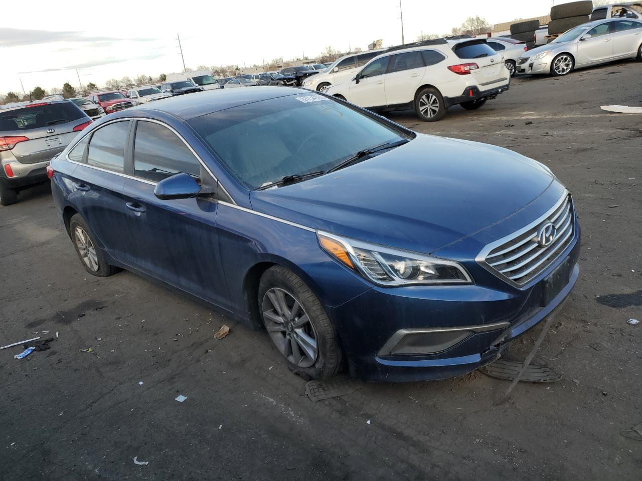 Photo 3 VIN: 5NPE24AF9GH352761 - HYUNDAI SONATA 