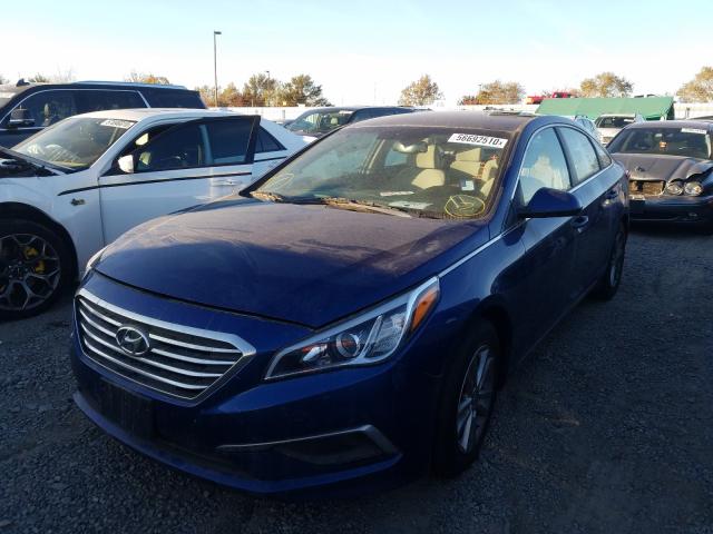 Photo 1 VIN: 5NPE24AF9GH357488 - HYUNDAI SONATA SE 