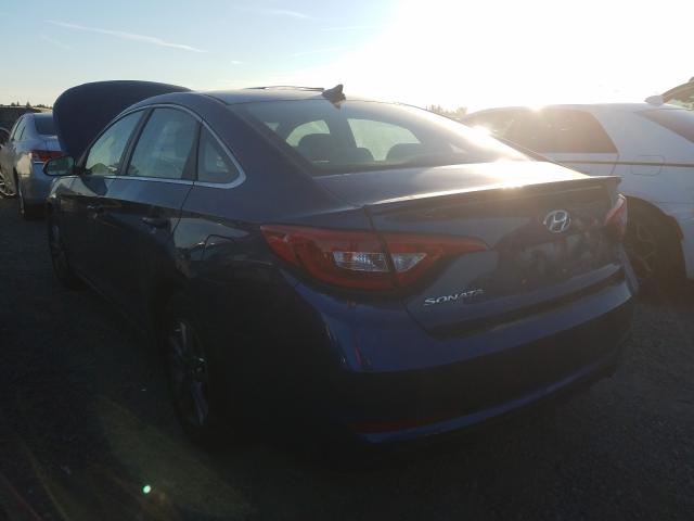 Photo 2 VIN: 5NPE24AF9GH357488 - HYUNDAI SONATA SE 