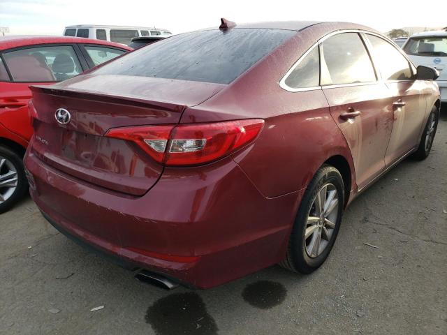 Photo 2 VIN: 5NPE24AF9GH357877 - HYUNDAI SONATA SE 