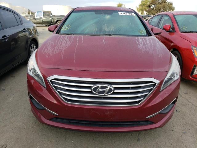 Photo 4 VIN: 5NPE24AF9GH357877 - HYUNDAI SONATA SE 