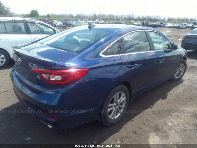 Photo 3 VIN: 5NPE24AF9GH358723 - HYUNDAI SONATA 