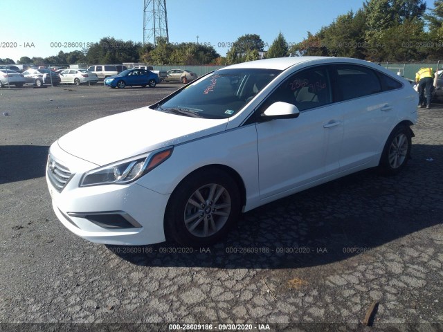 Photo 1 VIN: 5NPE24AF9GH363517 - HYUNDAI SONATA 