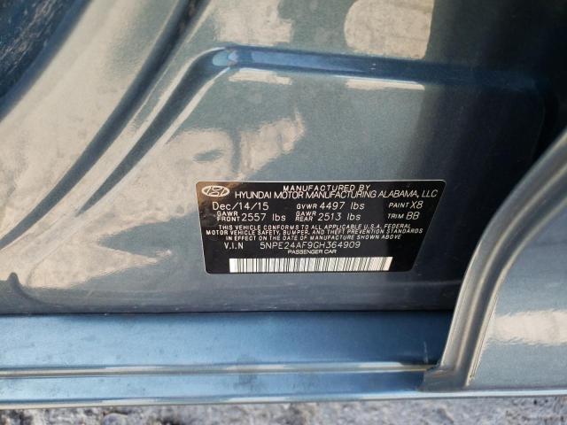 Photo 9 VIN: 5NPE24AF9GH364909 - HYUNDAI SONATA SE 