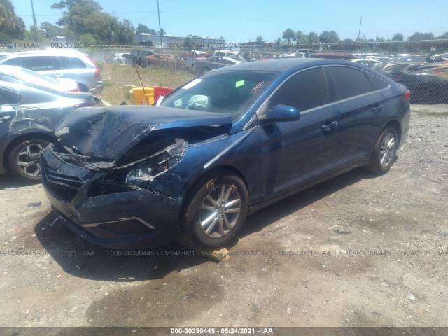 Photo 1 VIN: 5NPE24AF9GH371231 - HYUNDAI SONATA 