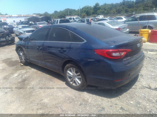 Photo 2 VIN: 5NPE24AF9GH371231 - HYUNDAI SONATA 