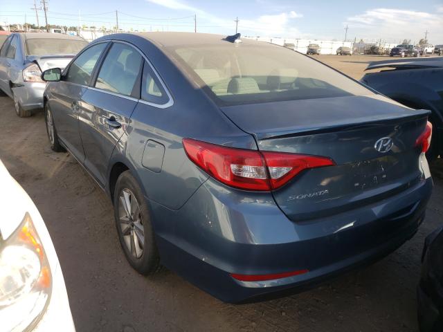 Photo 2 VIN: 5NPE24AF9GH372380 - HYUNDAI SONATA SE 