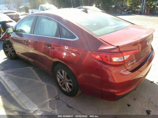 Photo 2 VIN: 5NPE24AF9GH375277 - HYUNDAI SONATA 