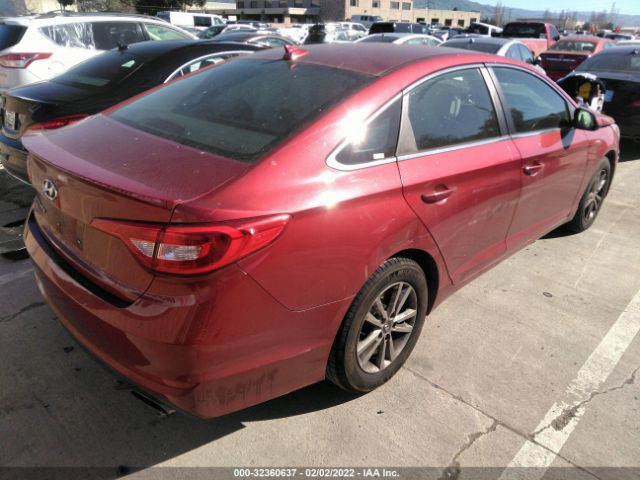 Photo 3 VIN: 5NPE24AF9GH375277 - HYUNDAI SONATA 