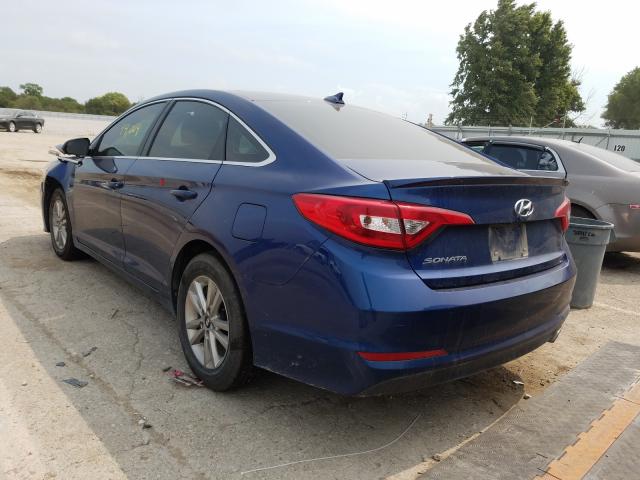 Photo 2 VIN: 5NPE24AF9GH376171 - HYUNDAI SONATA SE 