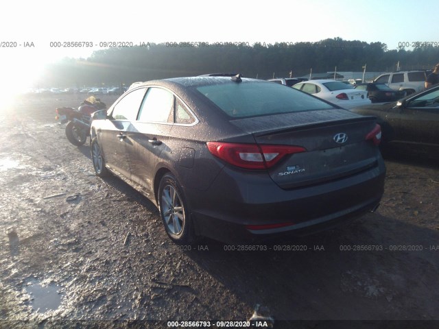 Photo 2 VIN: 5NPE24AF9GH378437 - HYUNDAI SONATA 