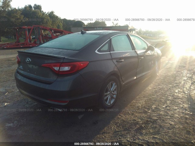 Photo 3 VIN: 5NPE24AF9GH378437 - HYUNDAI SONATA 