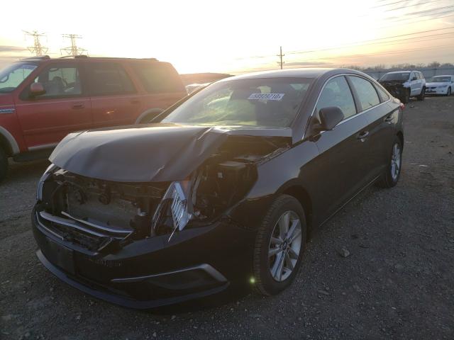 Photo 1 VIN: 5NPE24AF9GH384528 - HYUNDAI SONATA SE 