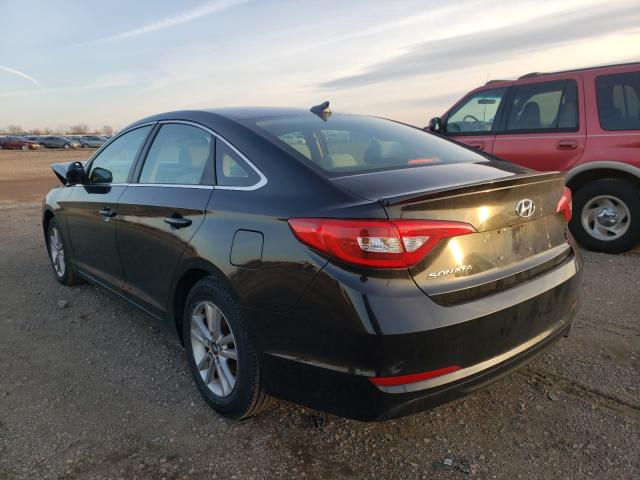 Photo 2 VIN: 5NPE24AF9GH384528 - HYUNDAI SONATA SE 