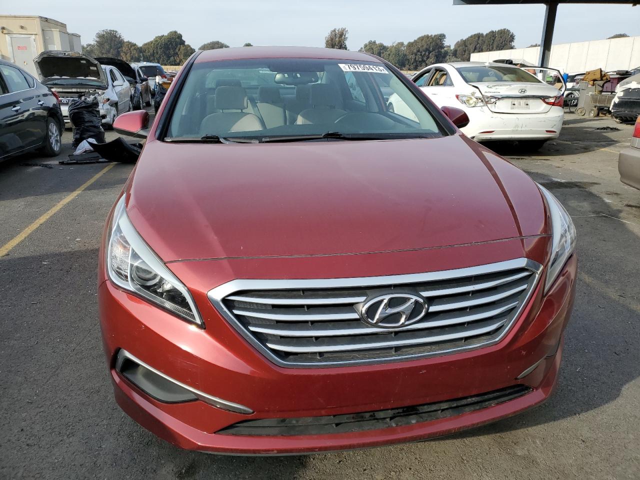 Photo 4 VIN: 5NPE24AF9GH384609 - HYUNDAI SONATA 