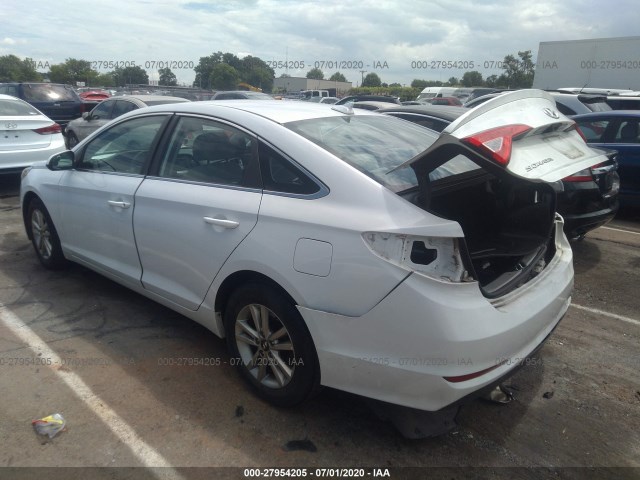 Photo 2 VIN: 5NPE24AF9GH384786 - HYUNDAI SONATA 