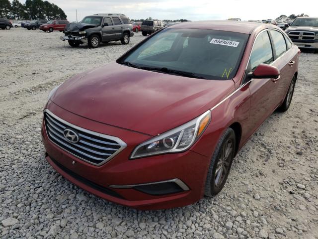 Photo 1 VIN: 5NPE24AF9GH385453 - HYUNDAI SONATA SE 