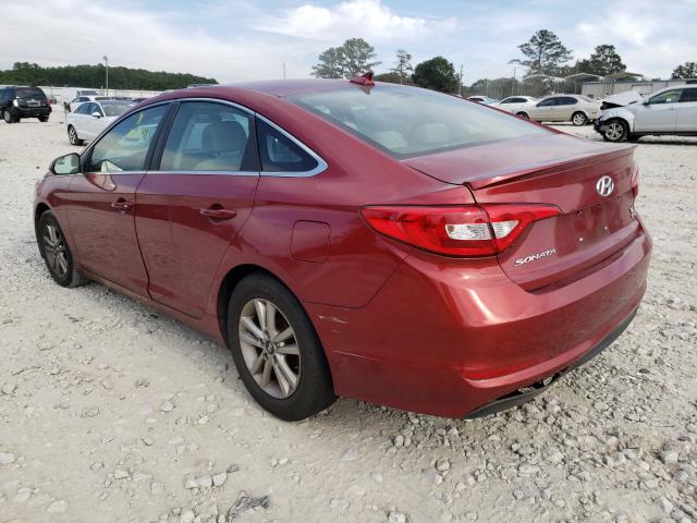 Photo 2 VIN: 5NPE24AF9GH385453 - HYUNDAI SONATA SE 